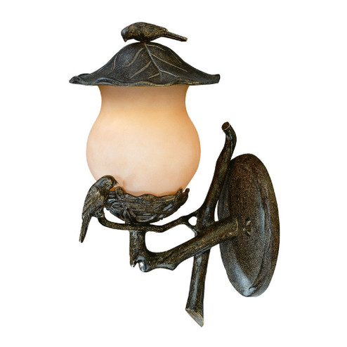 Avian Two Light Wall Sconce in Black Coral (106|7551BC/CH)