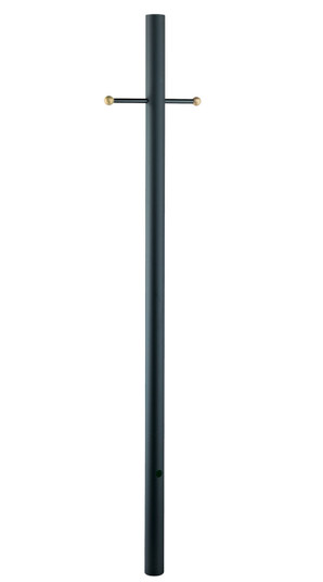 Direct Burial Lamp Posts Post With Cross Arm in Matte Black (106|96BK)