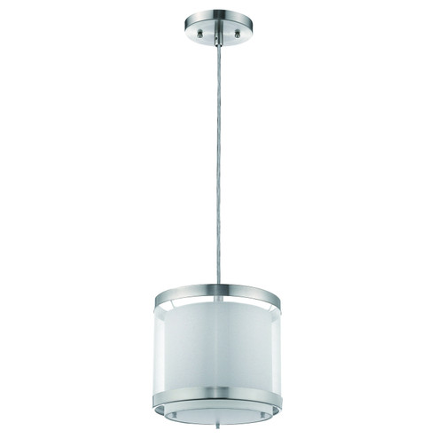 Lux One Light Mini Pendant in Brushed Nickel (106|BP8943)