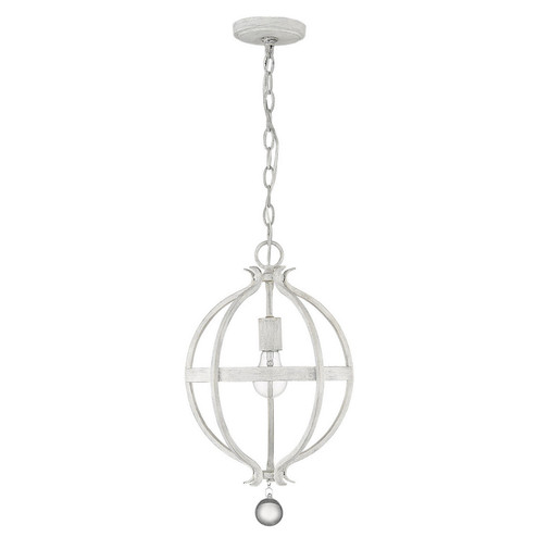 Callie One Light Pendant in Country White (106|IN11340CW)