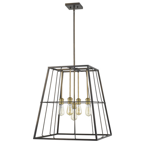 Charley Five Light Pendant in Oil-Rubbed Bronze (106|IN21052ORB)