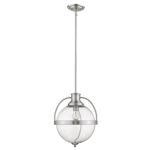 Kassian One Light Pendant in Satin Nickel (106|IN21176SN)