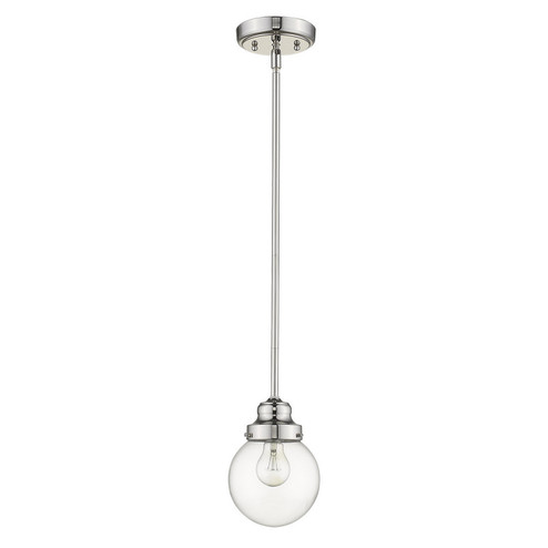 Portsmith One Light Pendant in Polished Nickel (106|IN21220PN)