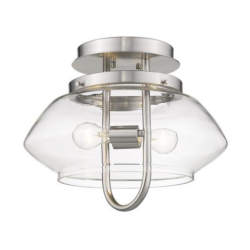 Garner Two Light Semi-Flush Mount in Satin Nickel (106|TP60061SN)