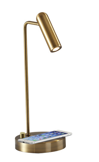 Kaye LED Desk Lamp in Antique Brass (262|3162-21)