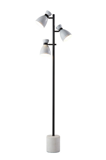 Sadie Three Light Tree Lamp in Black & White (262|3539-02)