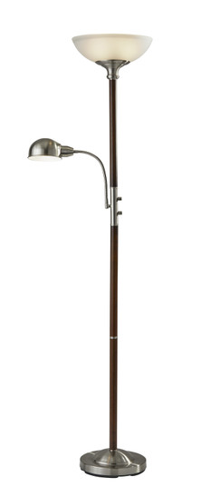 Lexington Two Light Torchiere in Brushed Steel (262|4052-15)