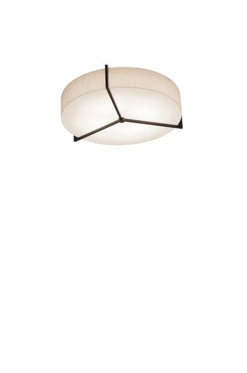 Apex LED Flush Mount in Jute/Espresso (162|APF1214LAJUDES-JT)