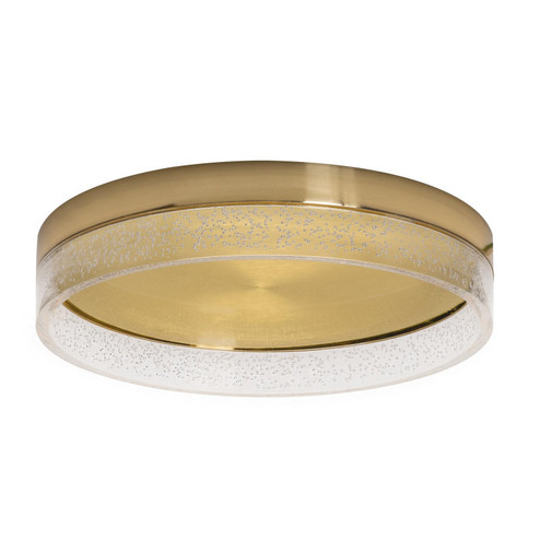 Maggie LED Flush Mount in Satin Brass (162|MGGF16L30D1SB)