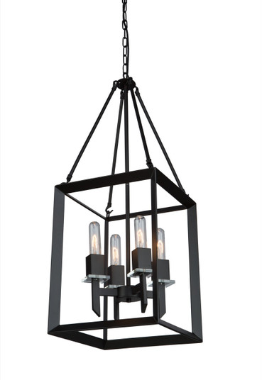 Vineyard Four Light Chandelier in Matte Black (78|AC10064)