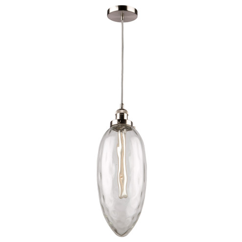 Lux Pendant Collection One Light Pendant in Brushed Nickel (78|AC10711)