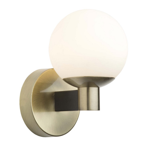 Tilbury LED Wall Sconce in Matte Black & Brass (78|AC7091VB)