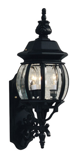 Classico Three Light Outdoor Wall Mount in Black (78|AC8360BK)
