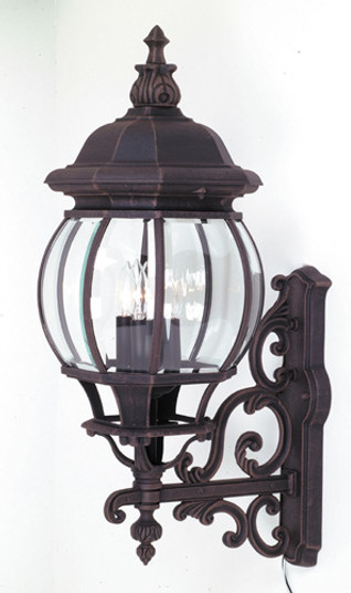 Classico Four Light Outdoor Wall Mount in Rust (78|AC8490RU)