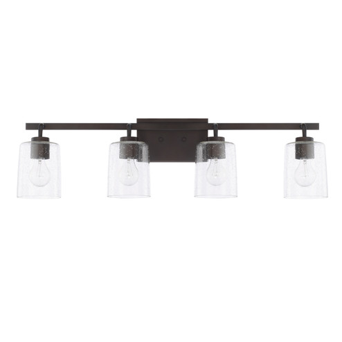 Greyson Four Light Vanity in Bronze (65|128541BZ-449)