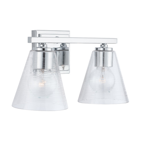 Layla Two Light Vanity in Chrome (65|138323CH-493)