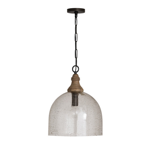 Inglewood One Light Pendant in Grey Wash and Dark Pewter (65|336011YP-484) Inglewood One Light Pendant in Grey Wash and Dark Pewter (65|336011YP-484)