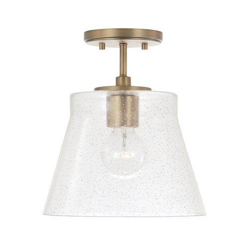 Baker One Light Pendant in Aged Brass (65|346912AD)