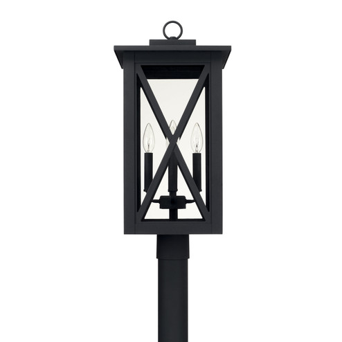 Avondale Four Light Outdoor Post Lantern in Black (65|926643BK)