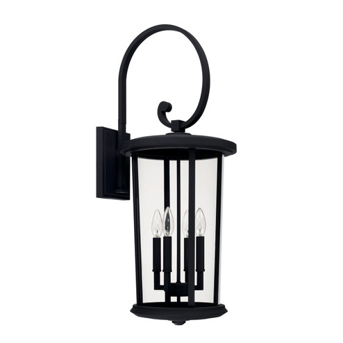 Howell Four Light Outdoor Wall Lantern in Black (65|926741BK)