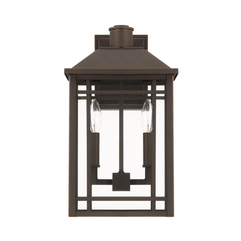 Braden Two Light Outdoor Wall Lantern in Oiled Bronze (65|927121OZ)