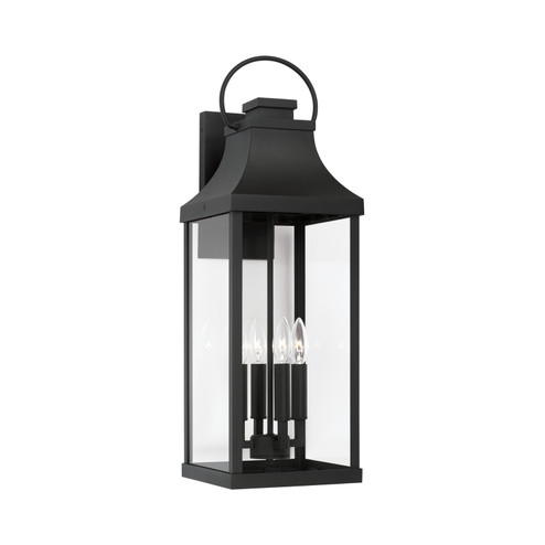 Bradford Four Light Outdoor Wall Lantern in Black (65|946441BK)