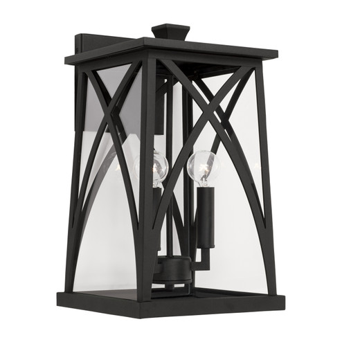 Marshall Three Light Outdoor Wall Lantern in Black (65|946531BK)