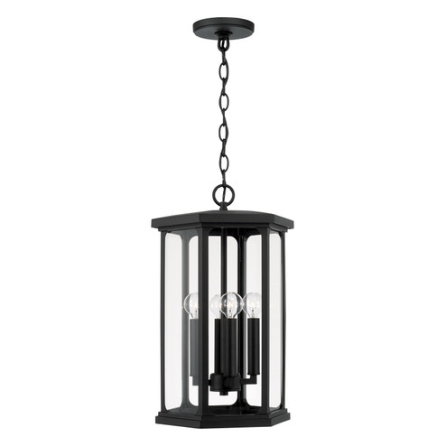 Walton Four Light Outdoor Hanging Lantern in Black (65|946642BK)