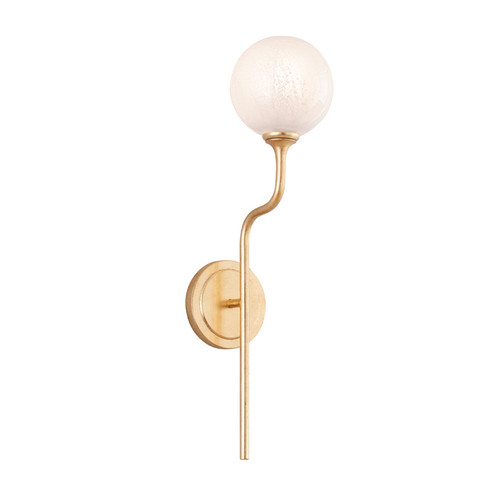Onyx One Light Wall Sconce in Vintage Gold Leaf (68|332-01-VGL)