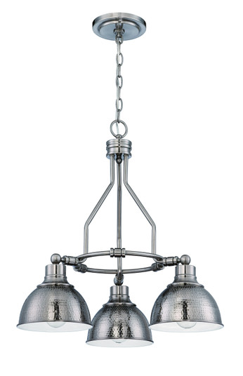 Timarron Three Light Chandelier in Antique Nickel (46|35923-AN)