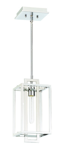 Cubic One Light Mini Pendant in Chrome (46|41591-CH)