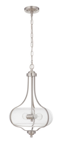 Serene Two Light Pendant in Brushed Polished Nickel (46|49992-BNK)