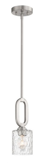 Collins One Light Mini Pendant in Brushed Polished Nickel (46|54291-BNK)