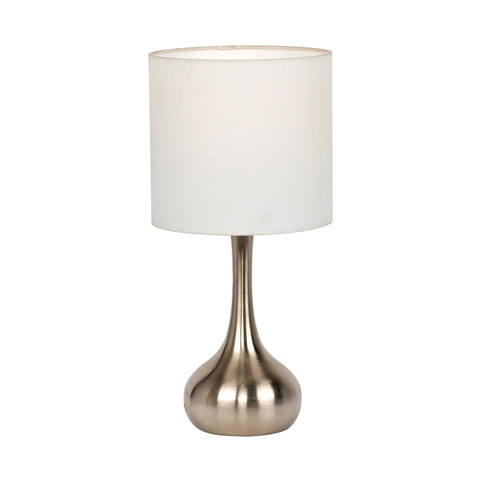 Table Lamp One Light Table Lamp in Brushed Polished Nickel (46|86226)