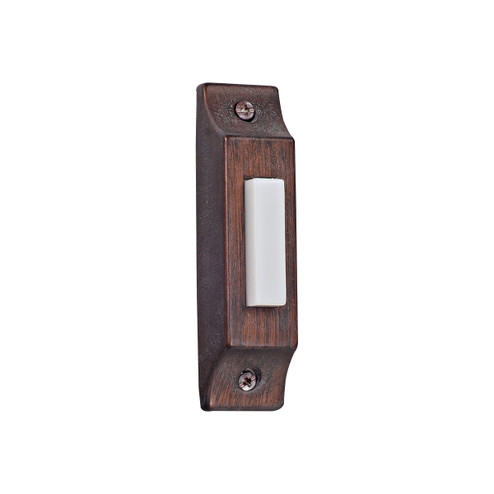 Push Button-Surface Mount Surface Mount Lighted Push Button in Rustic Brick (46|BSCB-RB)