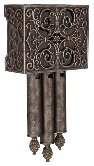 Westminster Chime Carved Short Chime in Renaissance Crackle (46|CA3-RC)