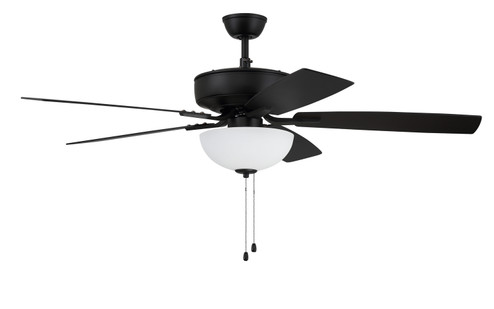 Pro Plus 211 52''Ceiling Fan in Flat Black (46|P211FB5-52FBGW)