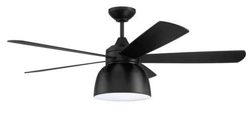 Ventura 52''Ceiling Fan in Flat Black (46|VEN52FB5)