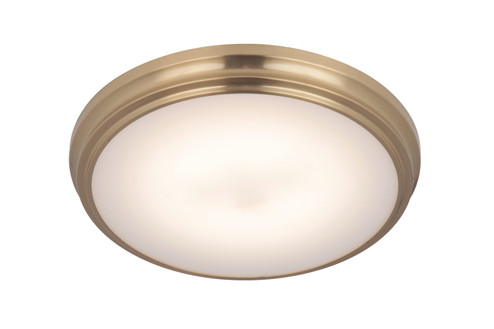 X66 flushmounts LED Flushmount in Satin Brass (46|X6611-SB-LED)