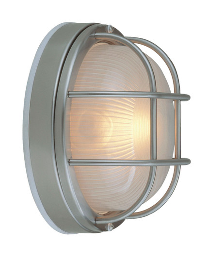 Bulkheads Oval and Round One Light Flushmount in Stainless Steel (46|Z394-SS)