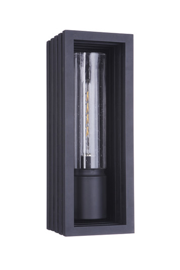Carmel One Light Outdoor Wall Mount in Textured Black (46|ZA2820-TB)