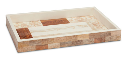 1940s Collection Tray in Beige/Brown/Ivory/Natural (142|1200-0447)