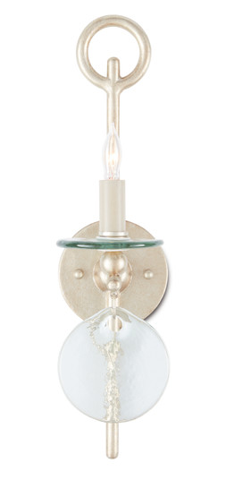Sethos Collection One Light Wall Sconce in Silver Leaf (142|5000-0028)