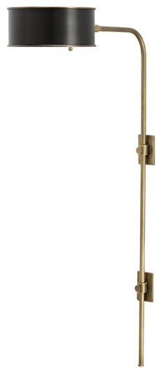 Overture Collection One Light Wall Sconce in Antique Brass/Black (142|5000-0059)