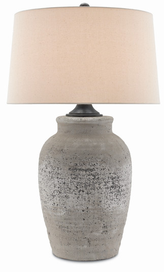 Quest One Light Table Lamp in Rustic Gray/Aged Black (142|6000-0149)