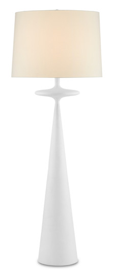 Giacomo White Floor Lamp One Light Floor Lamp in Gesso White (142|8000-0104)