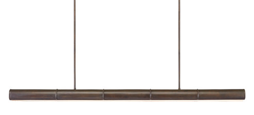 Lyon Collection Five Light Linear Chandelier in Bronze Verdigris/White (142|9000-0862) Lyon Collection Five Light Linear Chandelier in Bronze Verdigris/White (142|9000-0862)