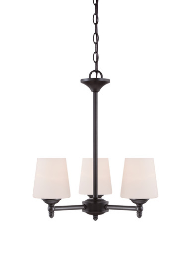 Darcy Three Light Chandelier in Oil Rubbed Bronze (43|15006-3-34)