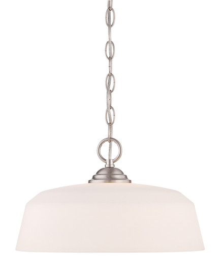 Darcy One Light Pendant in Brushed Nickel (43|15006-DP-35)