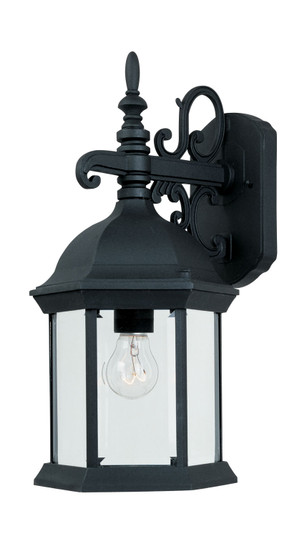Devonshire One Light Wall Lantern in Black (43|2971-BK)